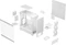 Fractal Design Pop XL Air RGB White TG Clear Tint, Glasfenster Vorschaubild