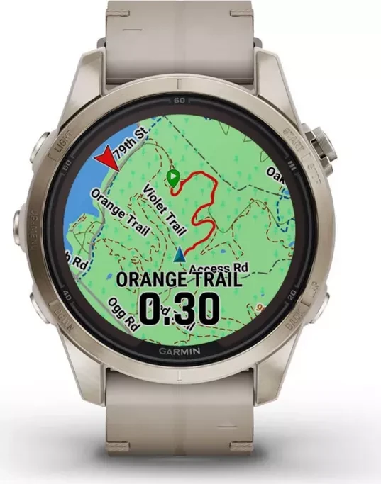 Garmin Fenix 7S Pro Sapphire Solar light sand/soft gold