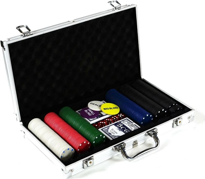 Nexos Pokerkoffer Starter-Set 300 Chips