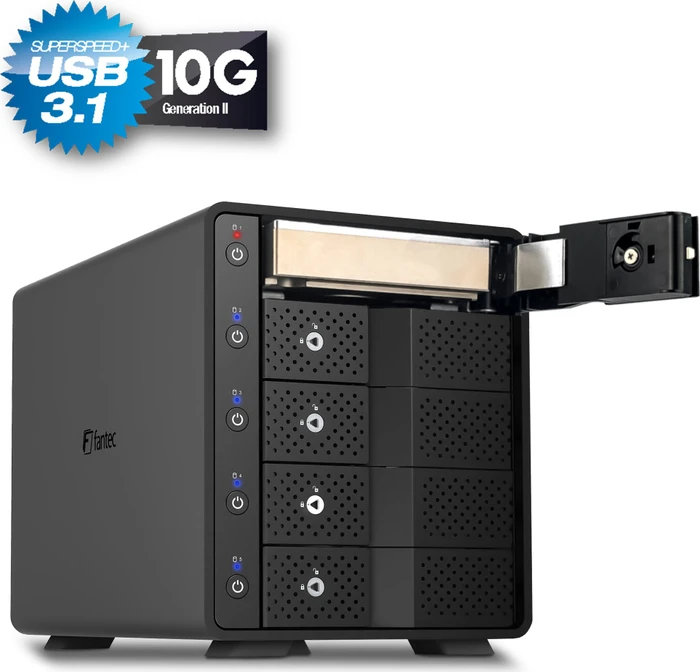 Fantec MB-X5U31H, 3.5", USB-C 3.1