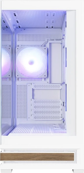 Zalman P40 NAMU White, weiß, Glasfenster