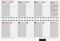 Brunnen Tischkalender 772 2024, 297x105mm, schwarz, 56 Blatt Vorschaubild