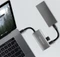 Axagon Speedster 4, USB-Hub, 2x USB-C 3.1, 2x USB-A 3.1, USB-C 3.1 [Stecker] Vorschaubild