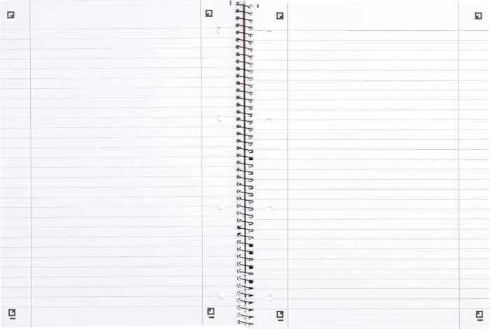 Oxford Schule Collegeblock, A4+, Lineatur 27, Softcover, orange, 80 Blatt