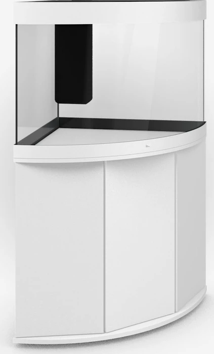 Juwel Trigon 190 LED Aquarium-Set mit Unterschrank, weiß/weiß, 190l