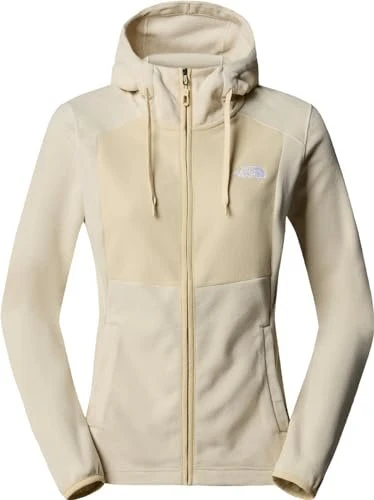 The North Face Homesafe Fleece Jacke white dune/gravel stripe/gravel (Damen)