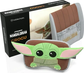 noblechairs Kissen-Set Mandalorian Grogu Edition, braun/grün