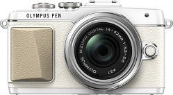 Olympus PEN E-PL7 weiß mit Objektiv M.Zuiko digital 14-42mm 3.5-5.6 II