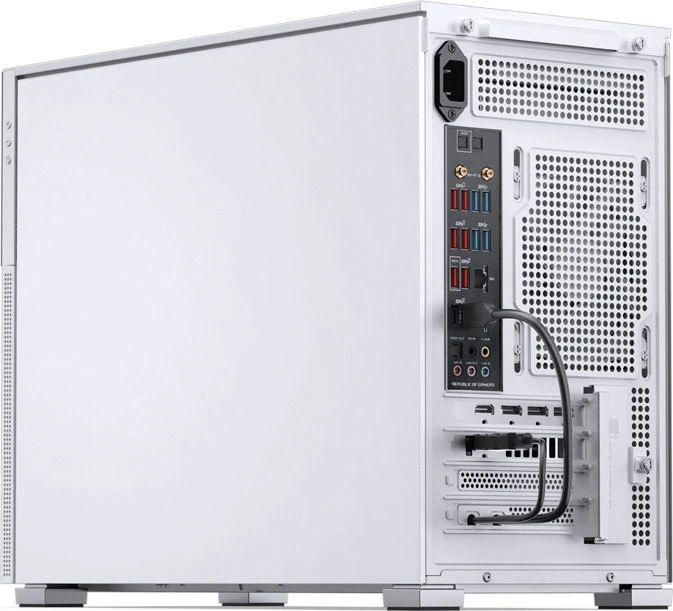 Jonsbo D31 Screen White, weiß, Glasfenster