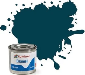 Humbrol Enamel Paint 230 pru blue matt, 14ml