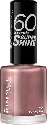 Rimmel 60 Seconds Super Shine Nagellack 510 Euphoria, 8ml