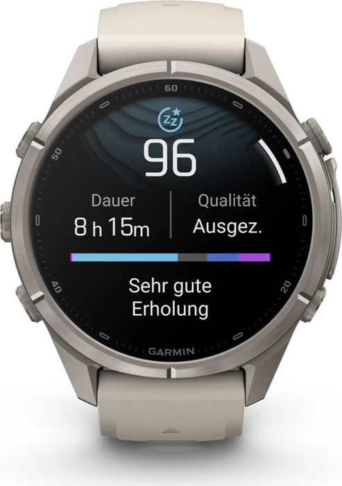 Garmin Fenix 9 Pro 43mm titanium/fog grey-dark sandstone
