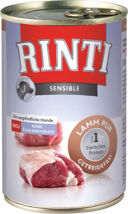 Finnern Rinti Singlefleisch Lamm Pur, 400g