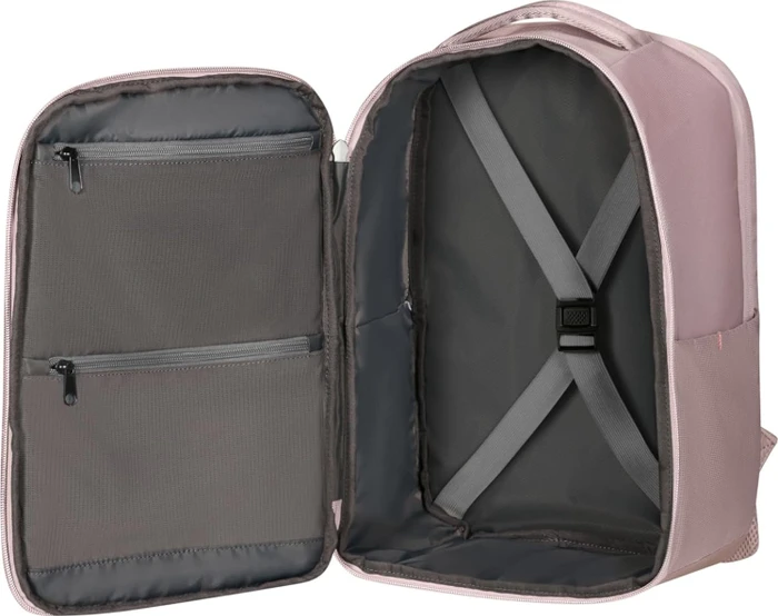 Samsonite GuardIT Classy 2.0, Underseat Backpack M, Untersitz Handgepäck, Kabinentasche, Flugzeug Rucksack, 40cm, 24l, Stone Grey