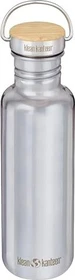 Klean Kanteen Reflect Bambus Trinkflasche 800ml mirrored stainless