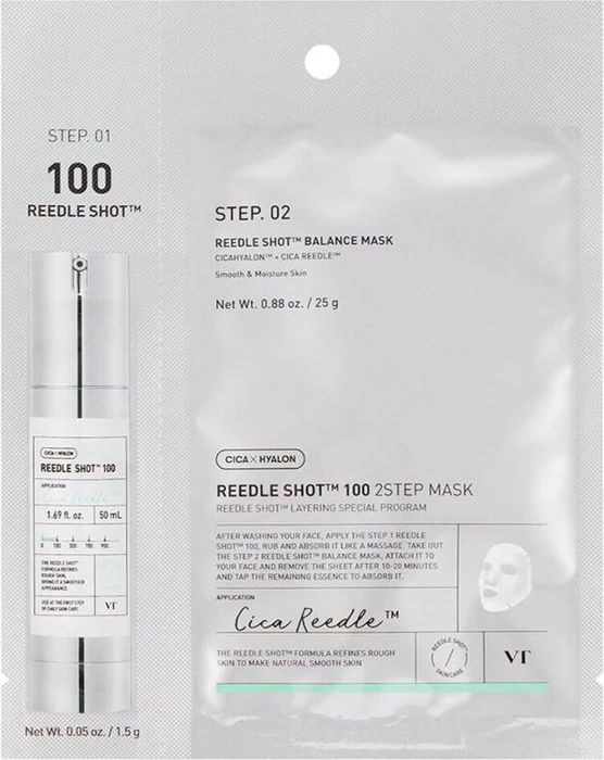 VT Cosmetics Reedle Shot 2-Step Mask