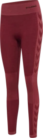 hummel CLEA Seamless Tight Hose lang cabernet (Damen)