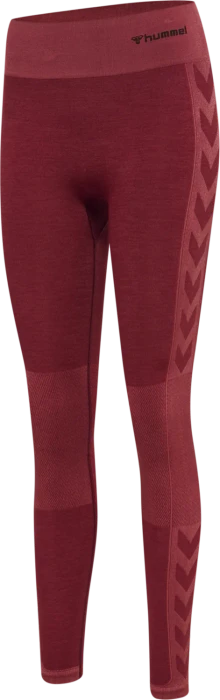 hummel CLEA Seamless Tight Hose lang cabernet (Damen)