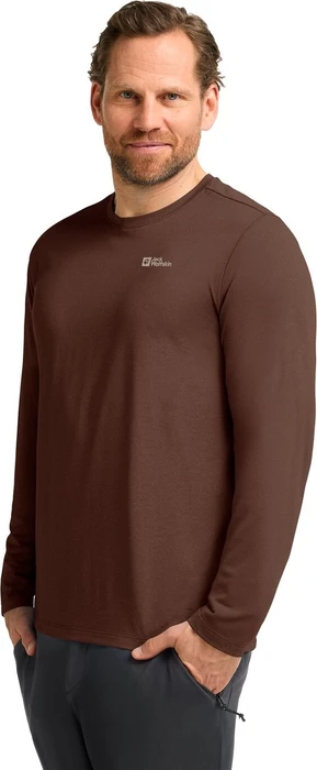Jack Wolfskin Sky Thermal Funktionsshirt langarm hot choc (Herren)