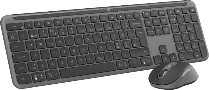 Logitech MK950 Signature Slim Combo for Business Graphite, Logi Bolt, USB/Bluetooth, ND