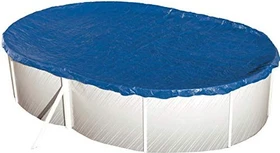 Steinbach Abdeckplane Sommer für Ovalbecken 730x370cm