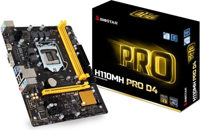 Biostar H110MH PRO D4 (Intel 1151)