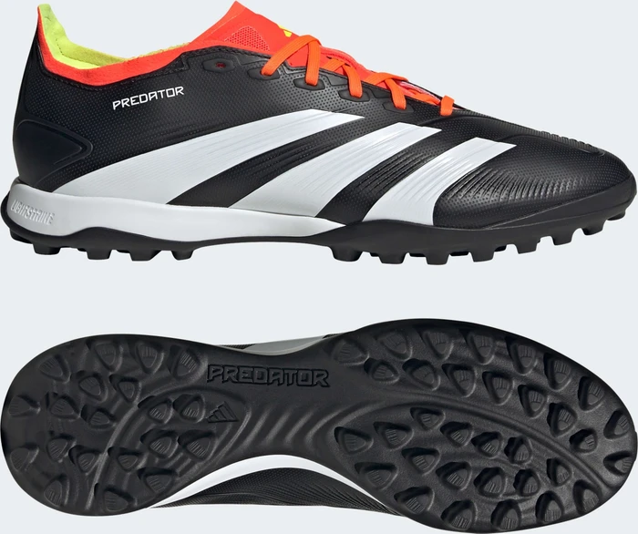 adidas Predator 24 League Low TF core black/cloud white/solar red