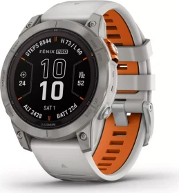 Garmin Fenix 7 Pro Sapphire Solar fog grey/titanium (010-02777-21)