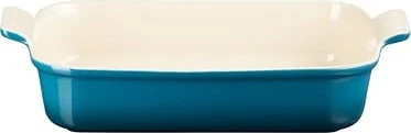 Le Creuset Auflaufform Tradition rechteckig 39x25.4cm 4l deep teal