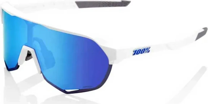 100% S2 matte white/hiper blue multilayer mirror