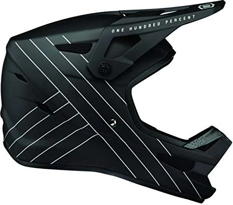100% Status Fullface-Helm essential black