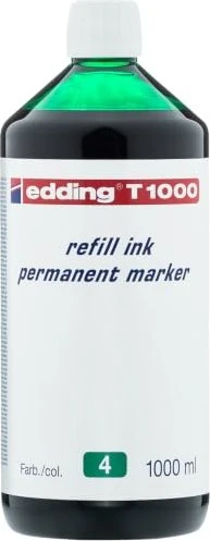 edding T1000 Permanentmarker Tintenflasche grün, 1000ml