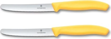 Victorinox Swiss Classic Tomaten- und Tafelmesser 11cm, 2 Stück