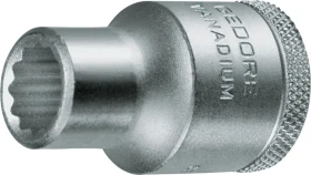 Gedore D 19 8 Außenzwölfkant Steckschlüssel 1/2", 8x38mm
