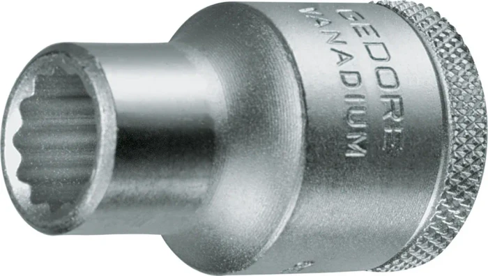 Gedore D 19 8 Außenzwölfkant Steckschlüssel 1/2", 8x38mm