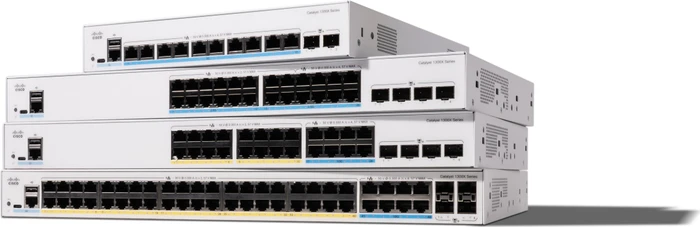 Cisco Catalyst 1300X Rackmount 5G Managed Switch, 10x RJ-45, 2x SFP28, 385W PoE++