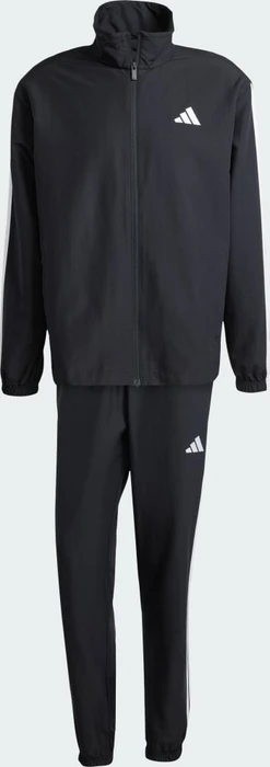 adidas Basic 3-Streifen Trainingsanzug schwarz (Herren)