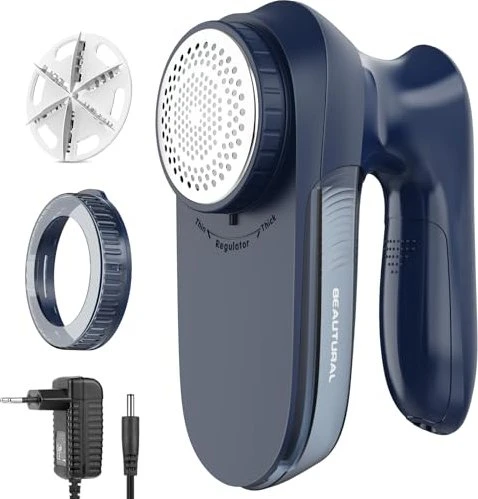Beautural Fusselrasierer blau