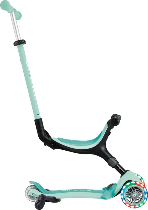 Globber Go Up Active Lights 360° Kickboard mint