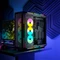 Corsair iCue 5000T RGB TG, schwarz, Glasfenster Vorschaubild