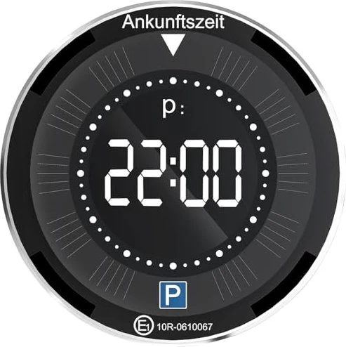 Lescars Digitale e-Parkscheibe