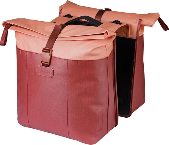 Basil Vive Doppeltasche MIK Gepäcktasche bordeaux/pink