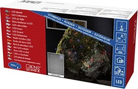 Konstsmide Lichternetz Lichterkette LED 80x mehrfarbig