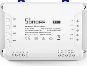 Sonoff 4CHR3 Wi-Fi Smart Switch 4-fach, Schaltaktor
