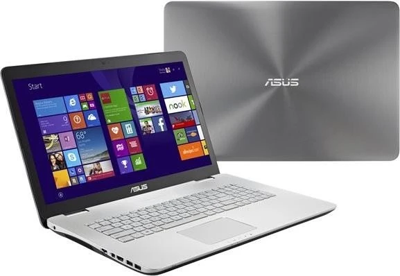 ASUS N751JX-T4032T, silber, Core i7-4720HQ, 8GB RAM, 1TB HDD, GeForce GTX 950M, DE