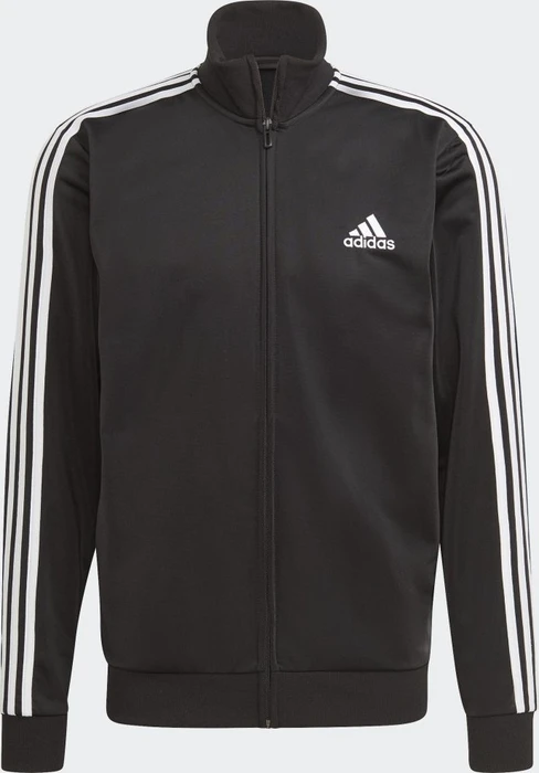 adidas Primegreen Essentials 3-Streifen Trainingsanzug schwarz/weiß (Herren)