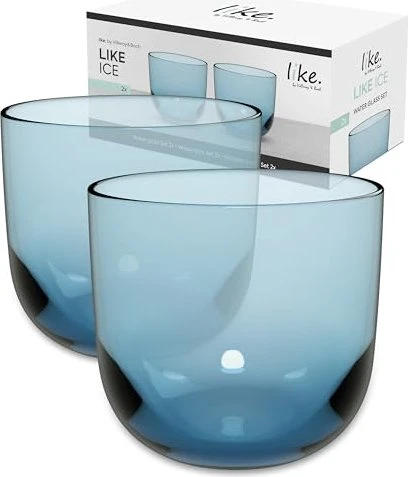 like by Villeroy & Boch Like Ice Trinkglas, 2 Stück
