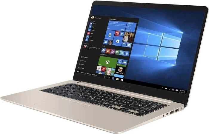 ASUS VivoBook S15 S510UA-BQ156T, Icicle Gold, Core i5-7200U, 8GB RAM, 128GB SSD, 1TB HDD, DE