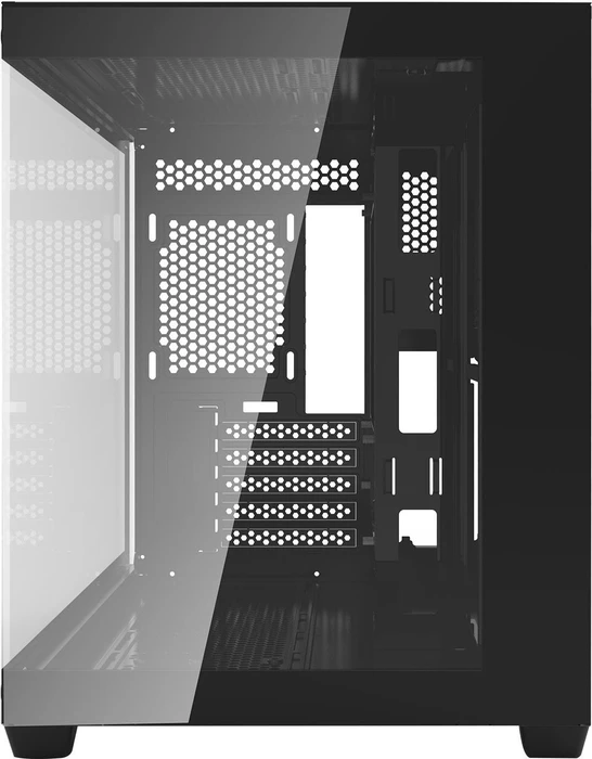DarkFlash C285MP Black, Glasfenster