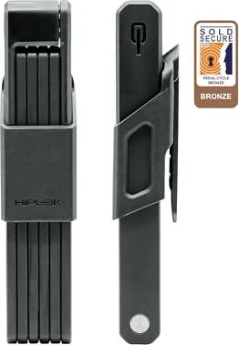 Hiplok Switch 105 Faltschloss, Schlüssel all black